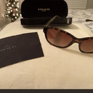 Coach Women’s Sunglasses, tortoise